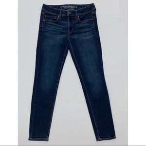 AEO Super Skinny Jeans Blue Size 4